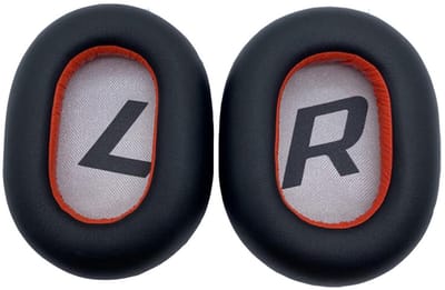 Oorkussens Geschik voor Backbeat Pro 2 SE 8200UC (1 paar zwart/rood)