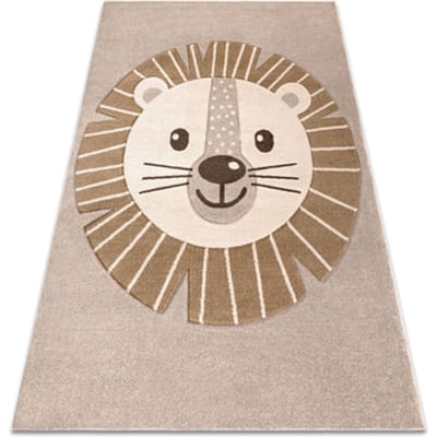 Kleden Rugsx KIDDO tapijt 4424 beige / crème, Leeuw 80x150 cm