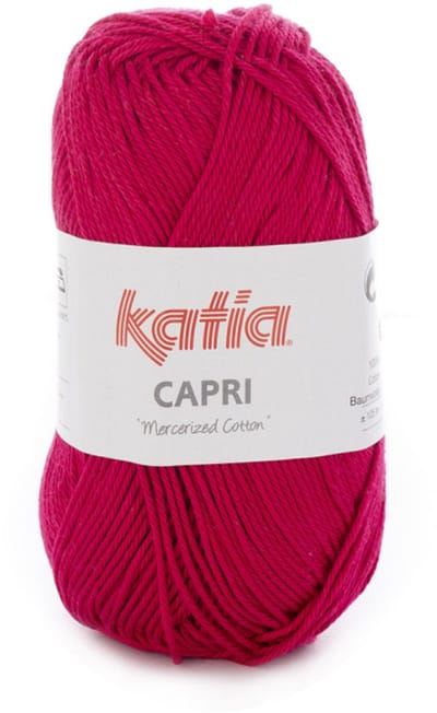 Katia Capri - 82129 donkerfuchsia - Katoen Garen