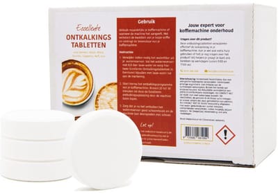 30x Eccellente Ontkalkingstabletten voor Miele koffiemachine – voor 15x ontkalken – Geschikt voor Miele CVA & CM