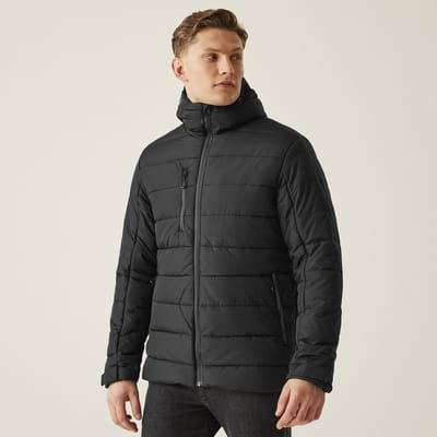 Gevulde Jas Heren Insulated Orange Zippers