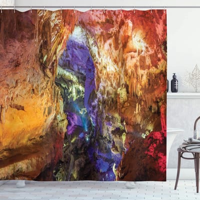 ABAKUHAUS Prometheus Douchegordijn – 175x220 cm – Multicolor