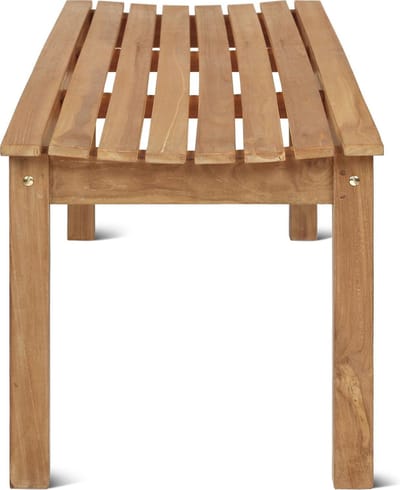 Teakea - Slater Teak Tennisbank 180x46x45 cm - Massief Teakhout - Robuuste Buitenbank voor Tuin of Club