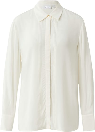 Comma  Blouses White Größe: 36 | Longsleeves Outlet | Damen | Weiß