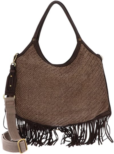 CATERINA LUCCHI Schoudertas Firenze Agata Pentagon Shopping Bag Moro Bruine