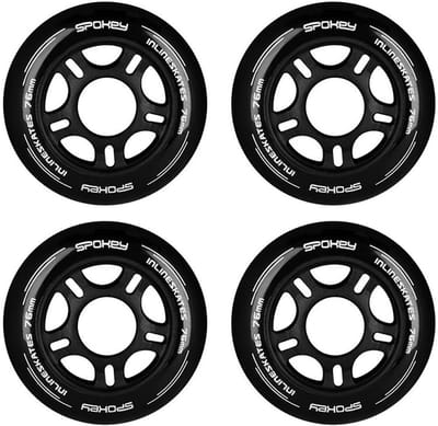 Spokey Pu 76 Mm Skateboardwielen Zwart 76 x 24 mm