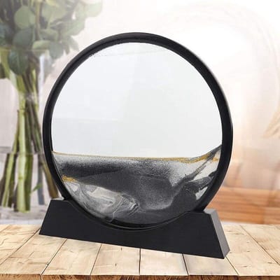 CHPN - Zandkunst - Kunst met zand - Bewegend zand - Rustgevend - Kunst - Woondecoratie - Sculptuur - Decoratief