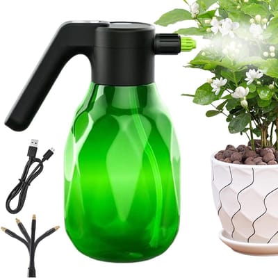 Automatische Plantenspuit - Elektrische Sproeier - Planten Verzorgen - Lekvrij Ontwerp - 2 Liter - Groen