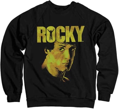 Rocky Sweater/trui -S- Sylvester Stallone Zwart