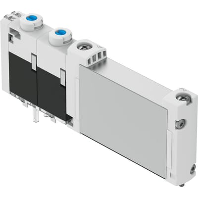 Festo 2x3/2 NO Monostabiele Lucht Magneetventiel Flensmontage 150l/min - 573411