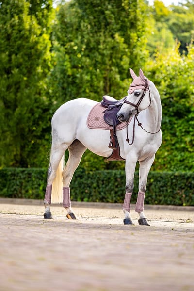 Equestrian Stockholm Zadeldek Equestrian Stockholm Modern Midsummer Blush Springen Lichtroze