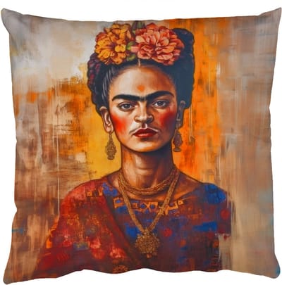 Sierkussens - Kussentjes Woonkamer - 50x50 cm - Portret - Sieraden - Schilderachtig