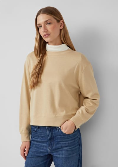 s.Oliver  Sweatshirts Brown Taglia: 40 | Maglioni a maglia Outlet | Donna | Marrone
