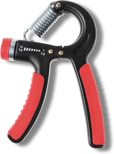 Verstelbare handtrainer - 5-60kg, antislip, draagbaar voor fitness en therapie
