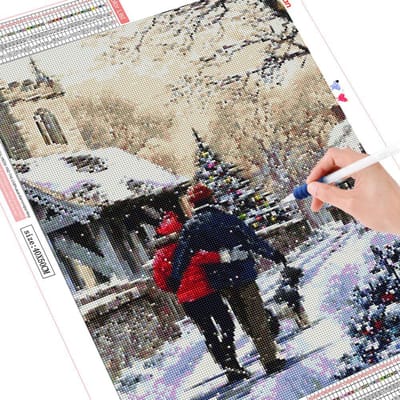 Diamant schilderij paar Cross Stitch Kit volledige boor 5D DIY diamant borduurwerk portret Strass foto Home Decor Full Square 20X30CM