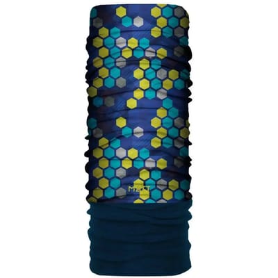Tour de cou in microfibre polartec MATT Neon Hexagon