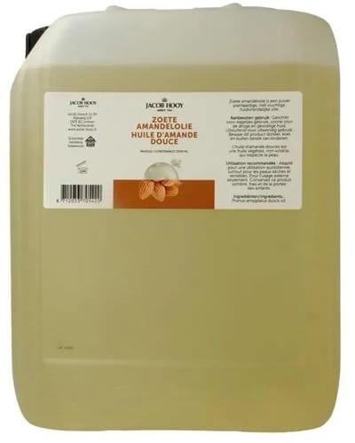 Jacob Hooy Amandelolie zoet 5000 Milliliter