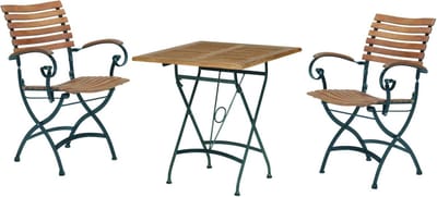 4 Seasons Outdoor Bistrotafel Lindau Teak 70 x 70 cm