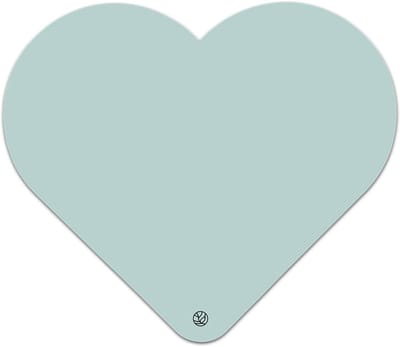 GreenStory - Sticky Notes - Zelfklevend & Uitwisbaar - Hart - Blauw