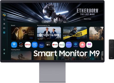 Samsung Smart Monitor M9 LS32FM902SUXEN - 4K OLED Smart Monitor - 165Hz - 32 Inch