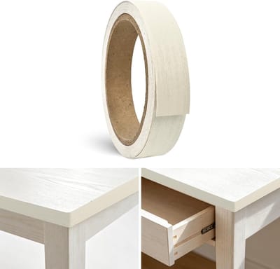 Zelfklevende Randaandichtingstape 20mm x 10m voor Houtfineer, Meubels, Kasten en Werkbladen (Bleekhout)