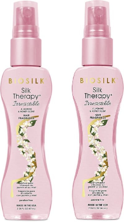 BioSilk - Silk Therapy Irresistible Hair Fragrance - 2 x 67ml