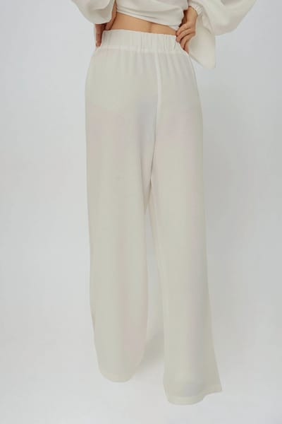 Brede Pijpen Ontspannen Fit Broek