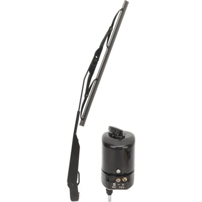 Ruitenwissermotor 12V 7731000001 Sterk vermogen voor Vissersboot Caravan ATV UTV black