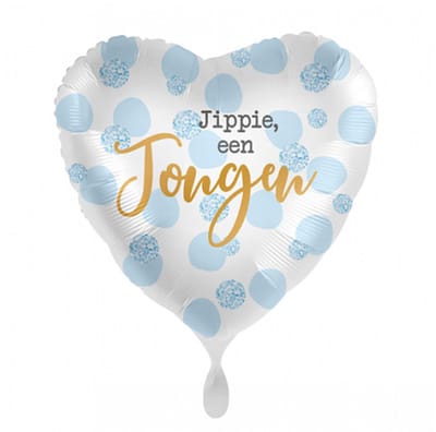 Folieballon - Jippie een Jongen