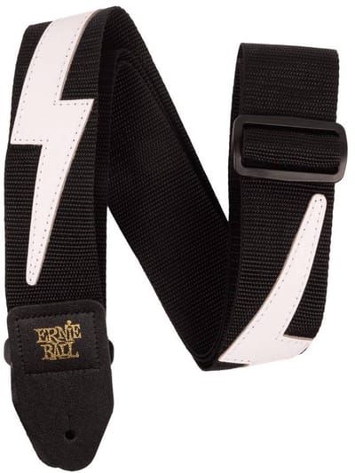 Ernie Ball Premium - Gitaarband - Polypropyleen - White Lightning - Wit