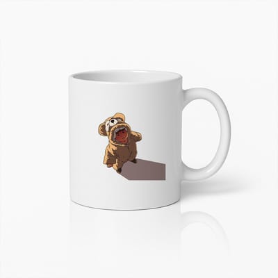 Schattig Kind in Beerenkostuum Mok – Schattig Kindontwerp Koffiekop voor Dierliefhebbers