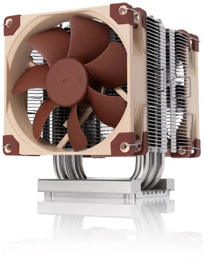 Noctua NH-U9 DX-4677 - 400 - 2000 omw/min. - 16.3 - 22.8 dBA - voor: Intel Xeon LGA 4677 - 4-PIn PMW - aluminium - koper - bruin