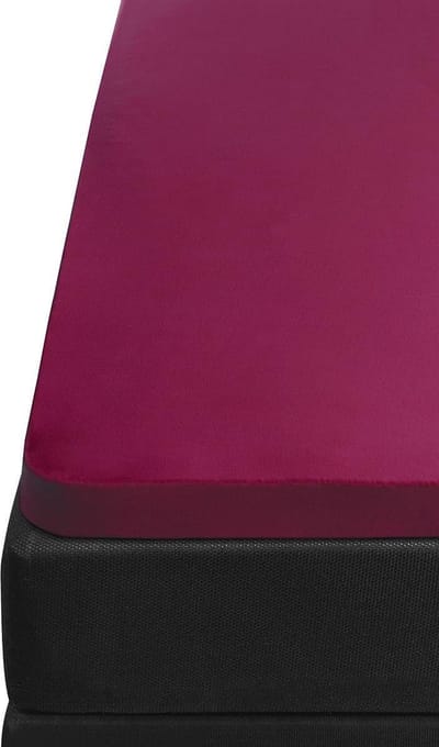 Beddinghouse - Hoeslaken - Topper - Katoen - Jersey - 160 x 200/210 cm - Fuchsia