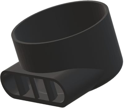 Stroompijpje voor Oase Crystal Skim 350 - Zijdelingse Uitstroom - 360° Draaibaar