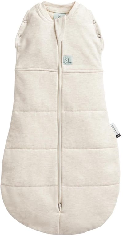 Ergopouch Cocoon inbaker slaapzak - 2,5 Tog - 0-3md - Slaapzak baby - Inbakerslaapzak - Slaapzakken -Oatmeal Marle