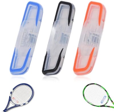 Dailygoods- Tennis Damper Schokbestendig - 3 Stuks - Antivibratie - Duurzaam - Zacht Silicoon - Verbeterde Controle - Racket Demper