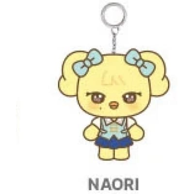 IVE COLLAB met EVERLAND - [ForEVER IVE] OFFICIEEL MD MINIVE CAST PLUCHE SLEUTELHANGER REI beige