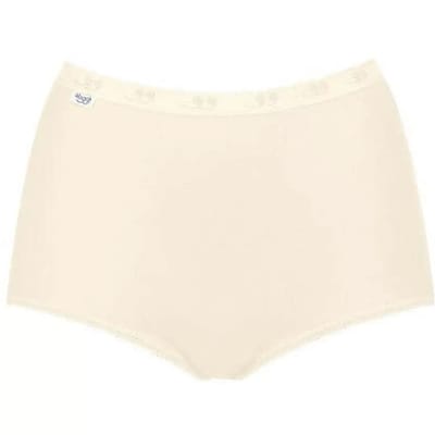 Sloggi Basic Maxi Dames Slip - Ivoor - Maat 38