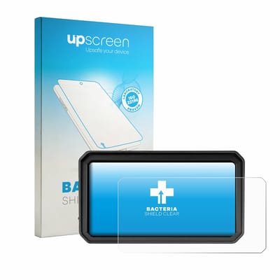 upscreen - Screenprotector voor WonVon Motorrad Carplay 7" Pro - Folie Beschermfolie transparant antibacterieel
