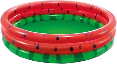 Intex 3 Rings Watermeloen Zwembad 168x38 cm - Kinderzwembad 168 x 38 cm - 3 rings - opblaaszwembad