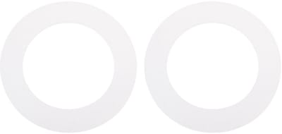 Dailygoods- Toilet Tank Seal Ring 80mm - Afdichtingsring - Siliconen - Waterdicht - 2 Stuks - Duurzaam en Flexibel - Afdichtring