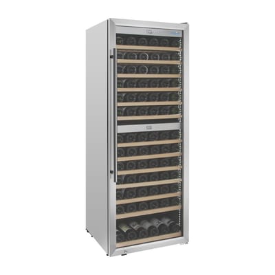 Polar G-serie Dual Zone Wijnkoelkast roestvrij staal 109 flessen