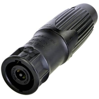 Neutrik NLT8MXX-BAG Luidsprekerconnector Flensbus, contacten recht Aantal polen: 8 Zwart 1 stuk(s)