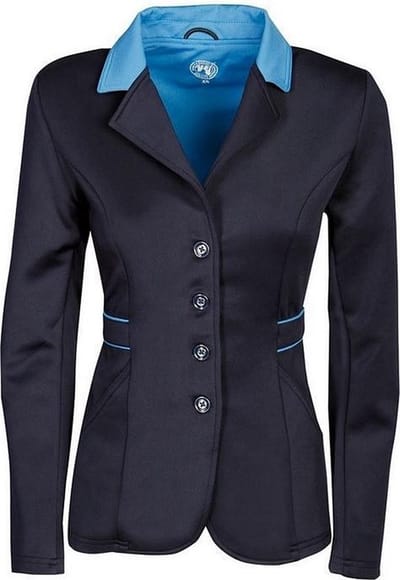 Harry's Horse Wedstrijdjas Contrast Kids Navy/Lichtblauw - 140
