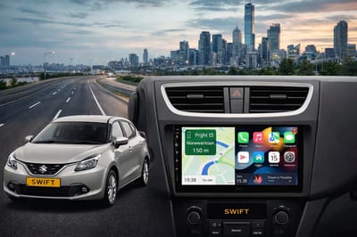 ADIVOX T1 9 inch geschikt voor Suzuki Swift 2011-2015 Android 15 Carplay/Auto Wifi/RDS/DSP/DAB+