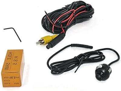 Achteruitrijcamera - Parkeercamera Kleurencamera - Veilig Parkeren - Instelbare Lens - IP68 Waterdicht - Zwart