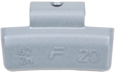 Wurth - Slaggewicht, alu velg type 62 Z, zink - Zinken opklikbaar wielgewicht Voor aluminium velgen van auto’s x 100 st Lengte 20.6 mm