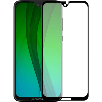 Motorola Moto G7 screenprotector gehard glas Edge to Edge