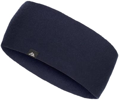 DANISH ENDURANCE Merino Hoofdband - Donker Marineblauw - Maat S/M