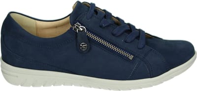 Hartjes - 162.0892/99 - Dames veterschoenen - Kleur: Blauw - Maat: 35.5
